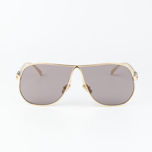 Miu Miu Women Sunglasses Gold Purple Brown Pilot MUA56S 5AK20I NEW AUTHENTIC main image 4
